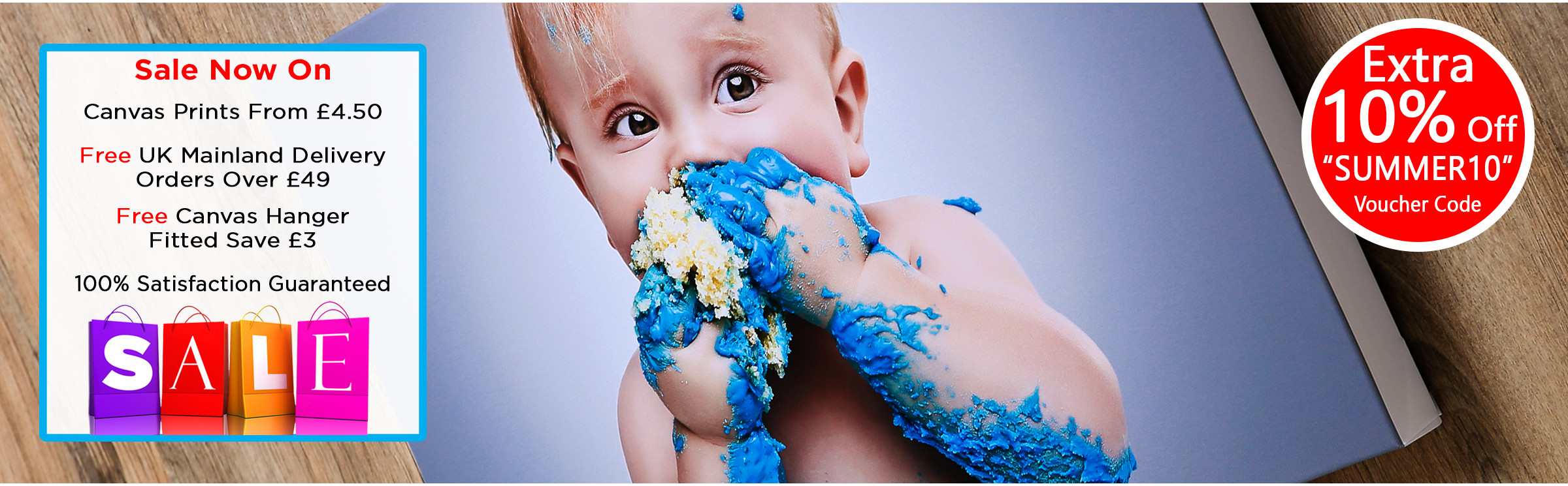 Canvas Prints From £4.50